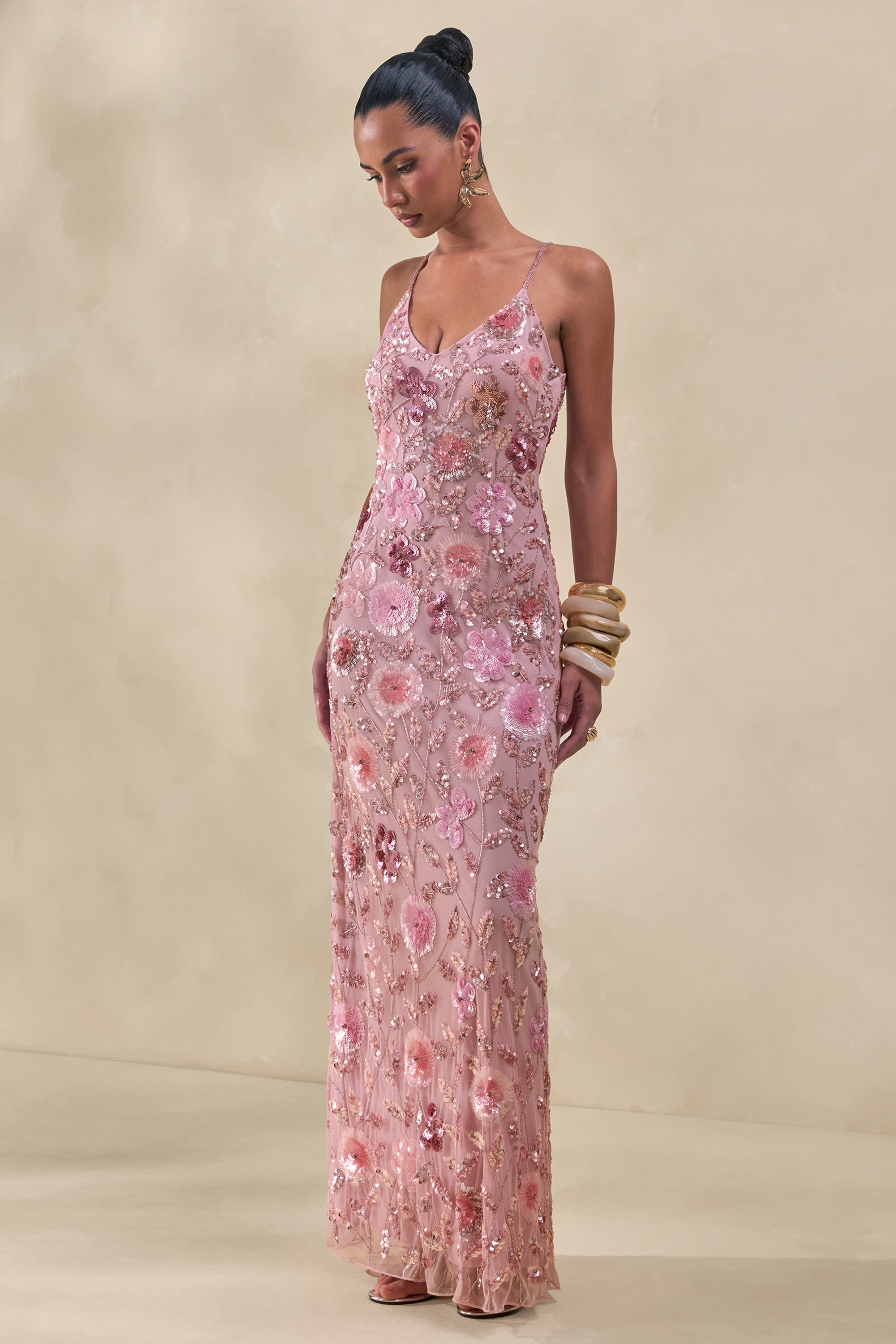 ECM_HR_CL134960084 - Gemini _ Pink Embellished Strappy Maxi Dress2.jpg
