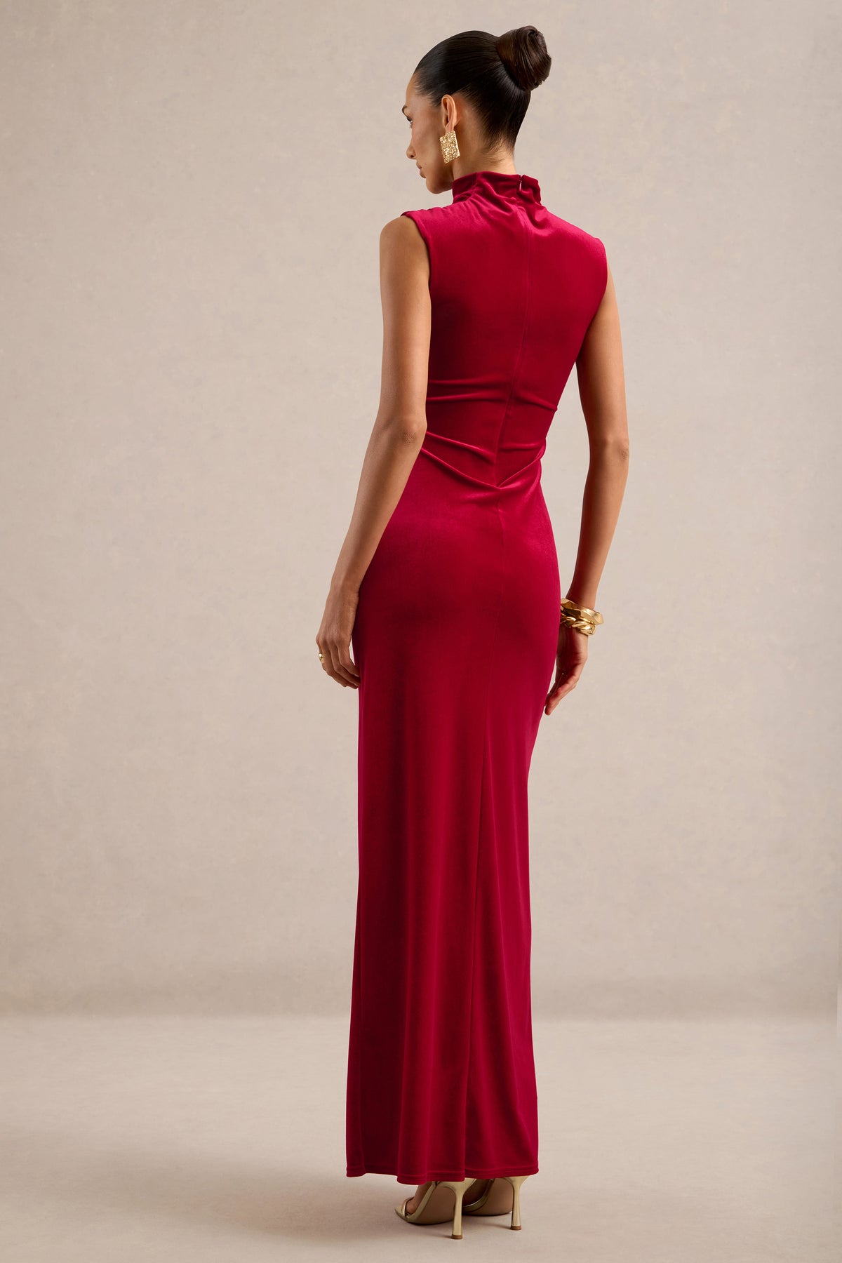 ECM_HR_CL135433100 - Abilene _ Red Velvet High-Neck Split Maxi Dress6.jpg