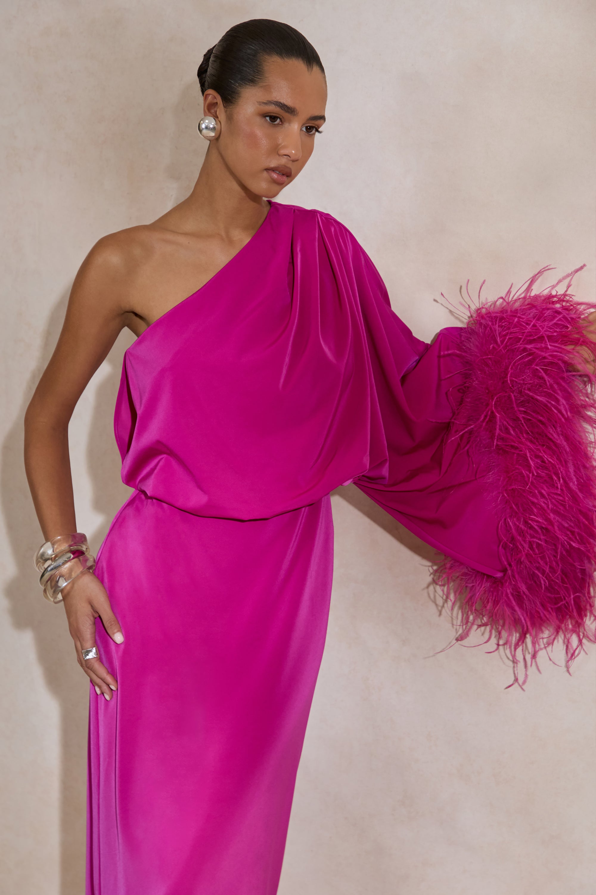 ECM_HR_CL136380080---Felicity-_-Hot-Pink-Satin-Asymmetric-Neck-Maxi-Dress-With-Feather-Detailing3.jpg