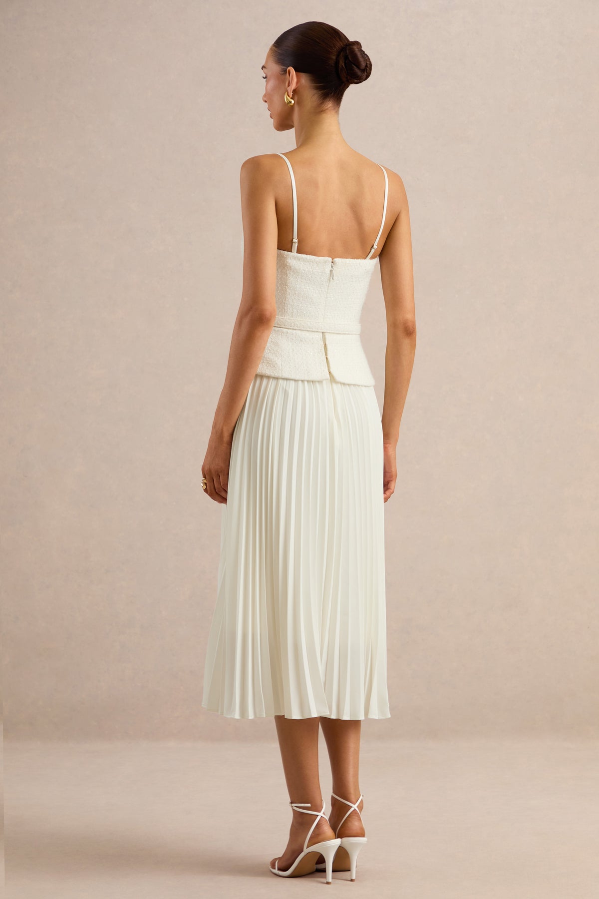 ECM_HR_CL137350112 - Lizzy | Cream Square-Neck Midi Dress With Pleated-Skirt 5.jpg