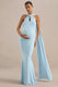 ECM_HR_CL137371013 - Lyra | Light Blue Cross Halter-Neck Maternity Maxi Dress With Cape0.jpg