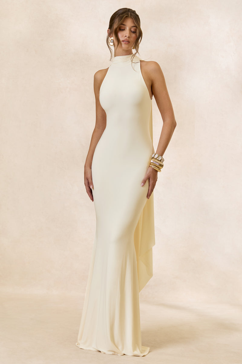 ECM_HR_CL137448111 - Cordy _ Cream High-Neck Maxi Dress With Cape 1.jpg