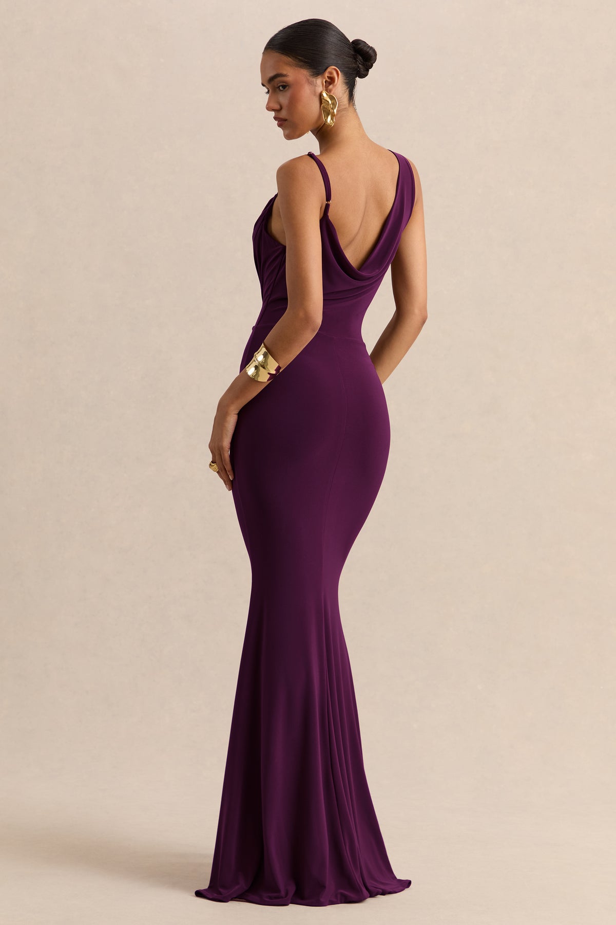 ECM_HR_CL137726090 - Armelia Plum Cowl-Neck Maxi Dress With Scarf-Detail 07.jpg