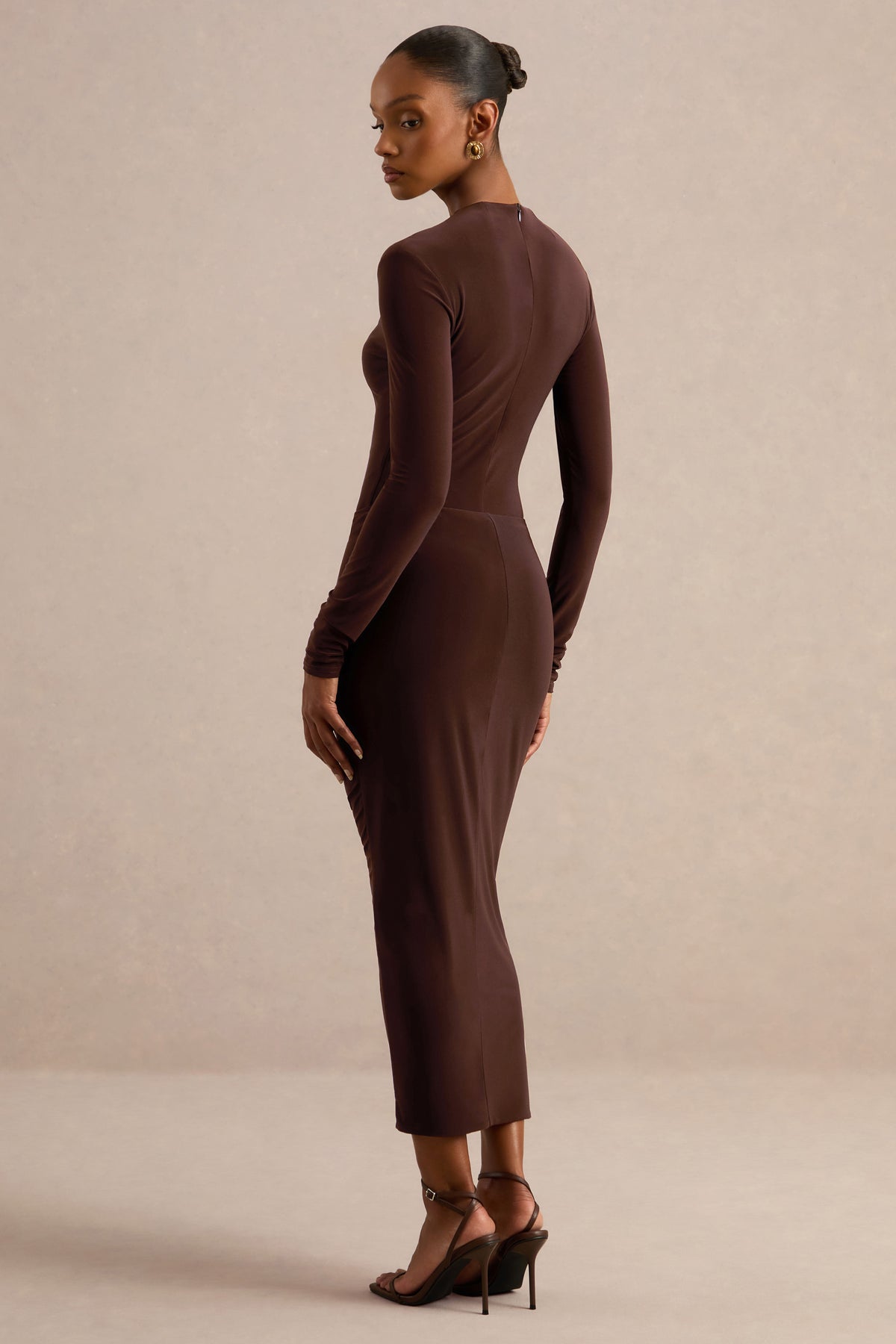 CL137832022 - Inessa _ Brown Midi Skirt With Ruffled Detailing8.jpg
