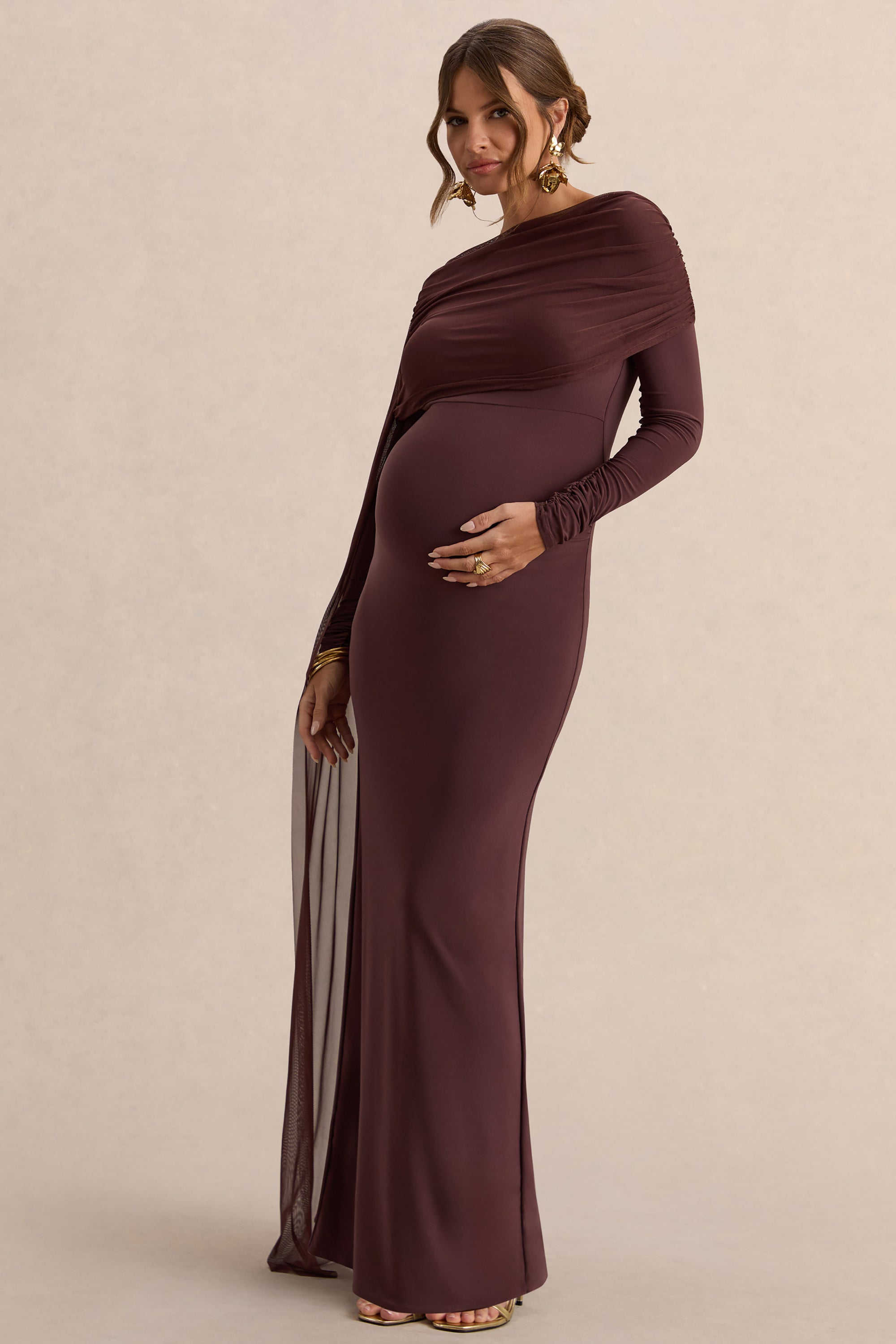 ECM_HR_CL138241022----Annelia-Dark-Brown-High-Neck-Maternity-Maxi-Dress-With-Sash-Detail-5.jpg