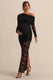 ECM_HR_CL138249001  - Giuliana - Black Asymmetric-Neck Maternity Maxi Dress With Lace Detailing 0.jpg