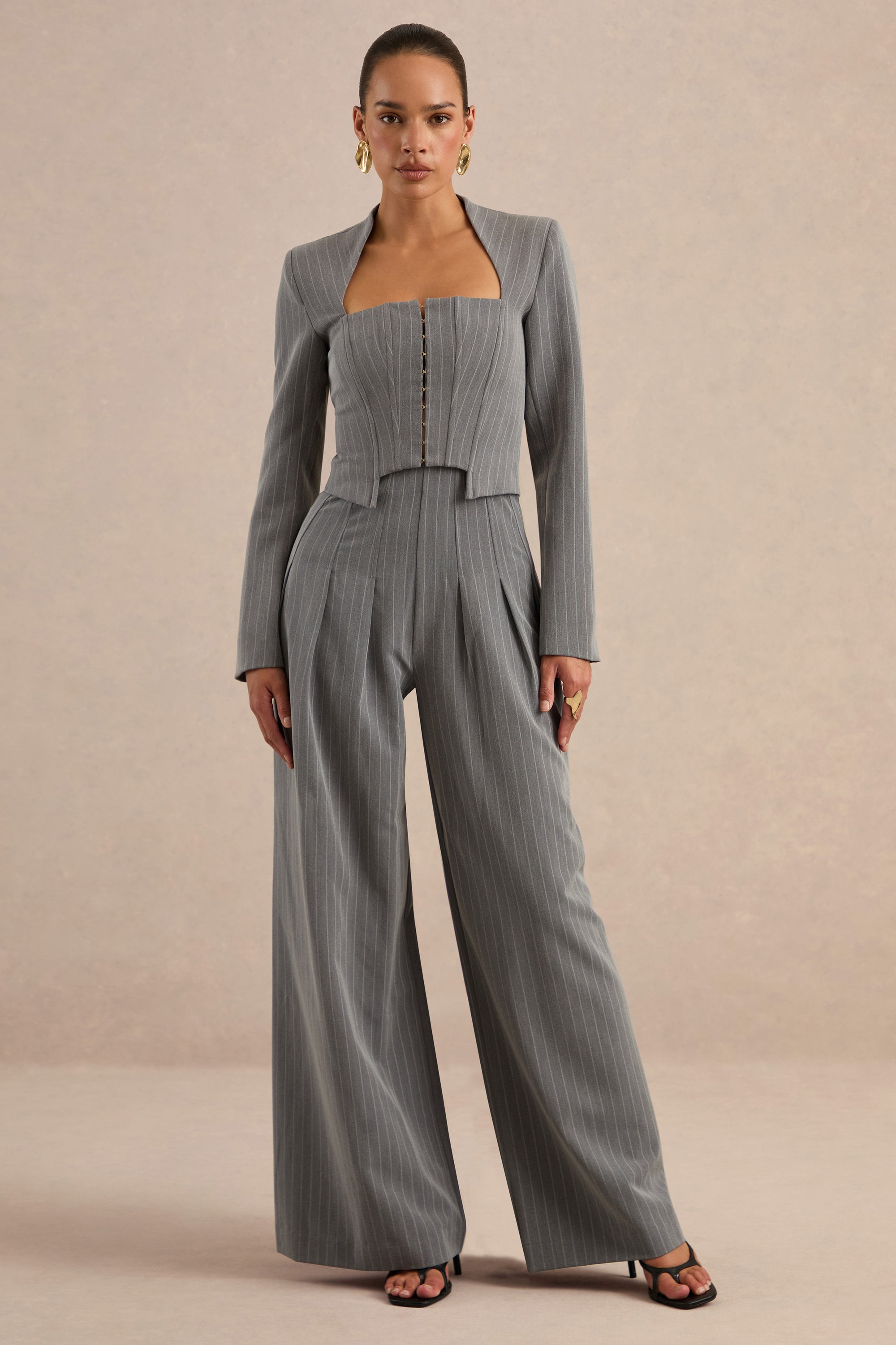 CL138274042 - Genara Grey Pinstripe Wide-Leg Trousers0.jpg