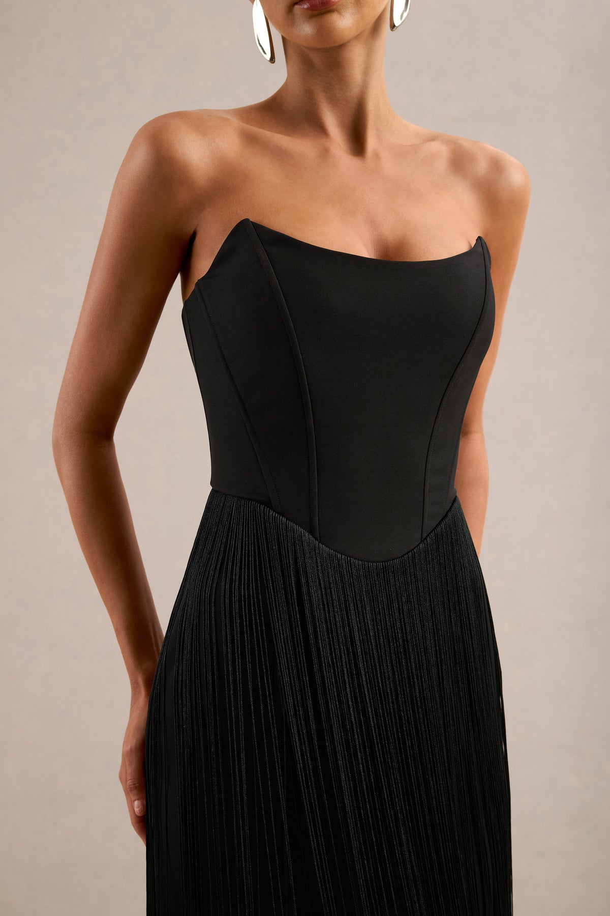 ECM_HR_CL138370001 - Manuela _ Black Bandeau-Neck Maxi Dress With Fringe Detailing6.jpg