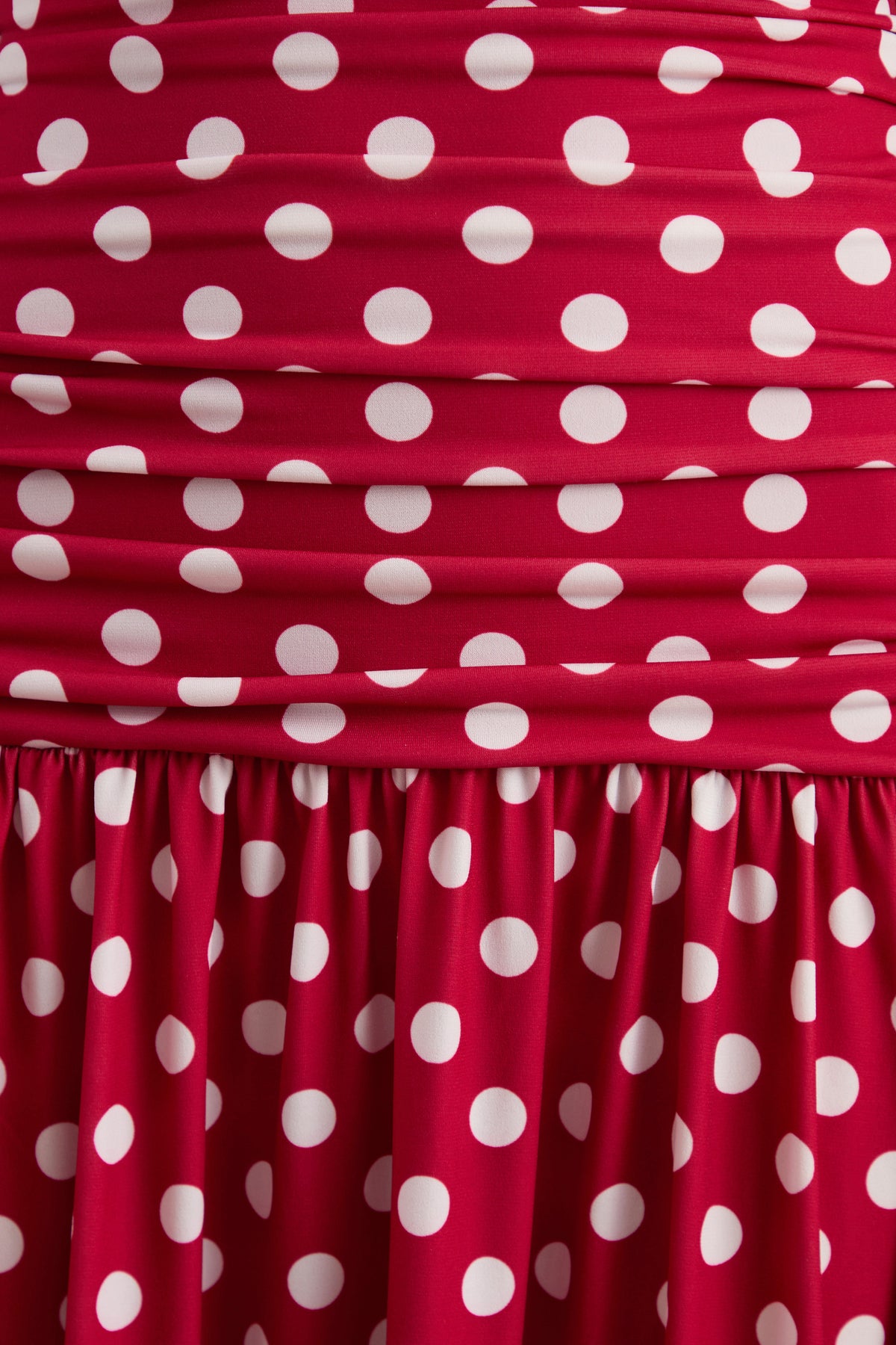 ECM_HR_CL138444100  - Kelis _ Red Polka-Dot High-Neck Maxi Dress With Draped Detailing 4.jpg