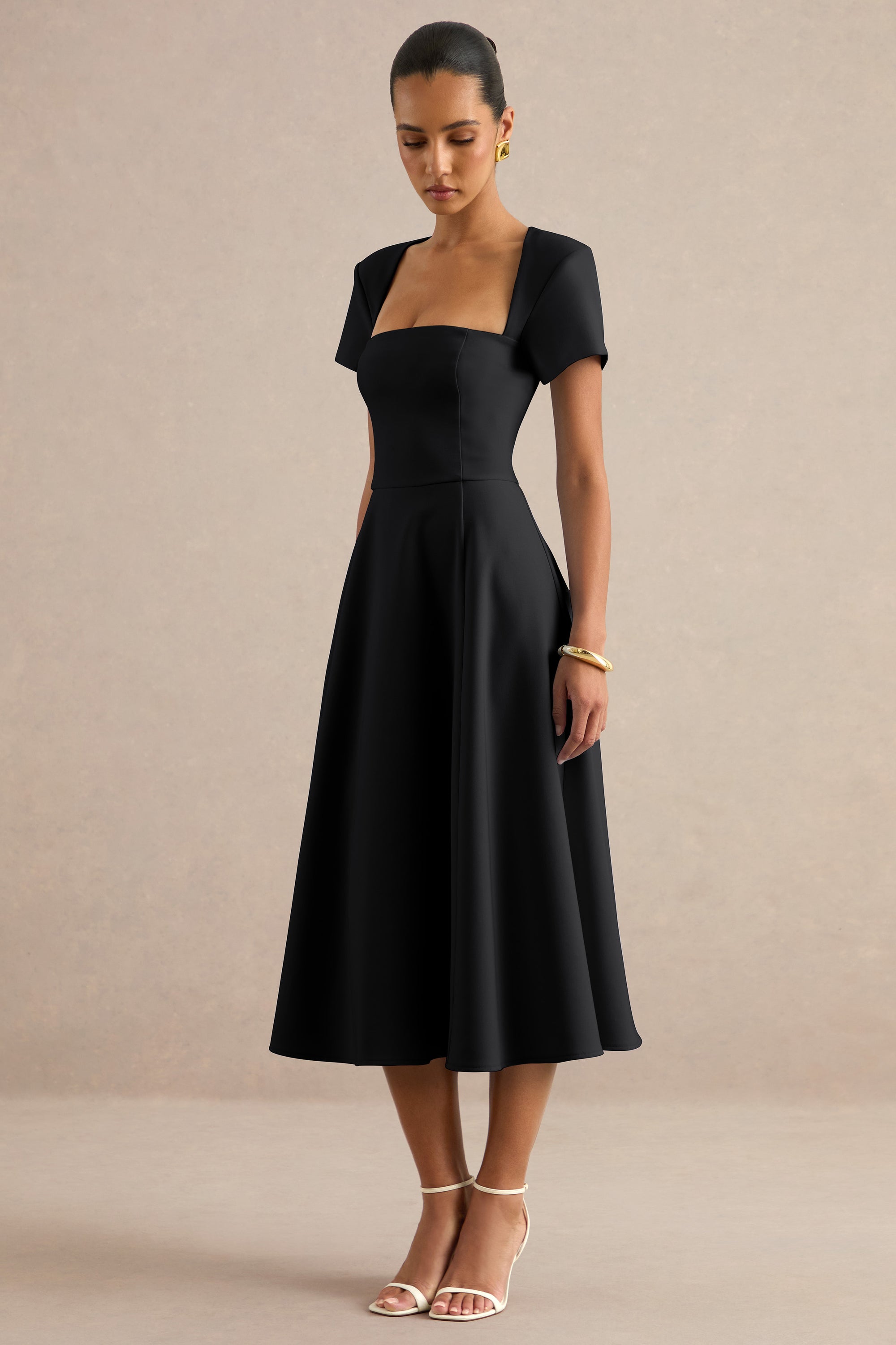 ECM_HR_CL138649001 -  Donia | Black Square-Neck Midi Skater Dress2.jpg