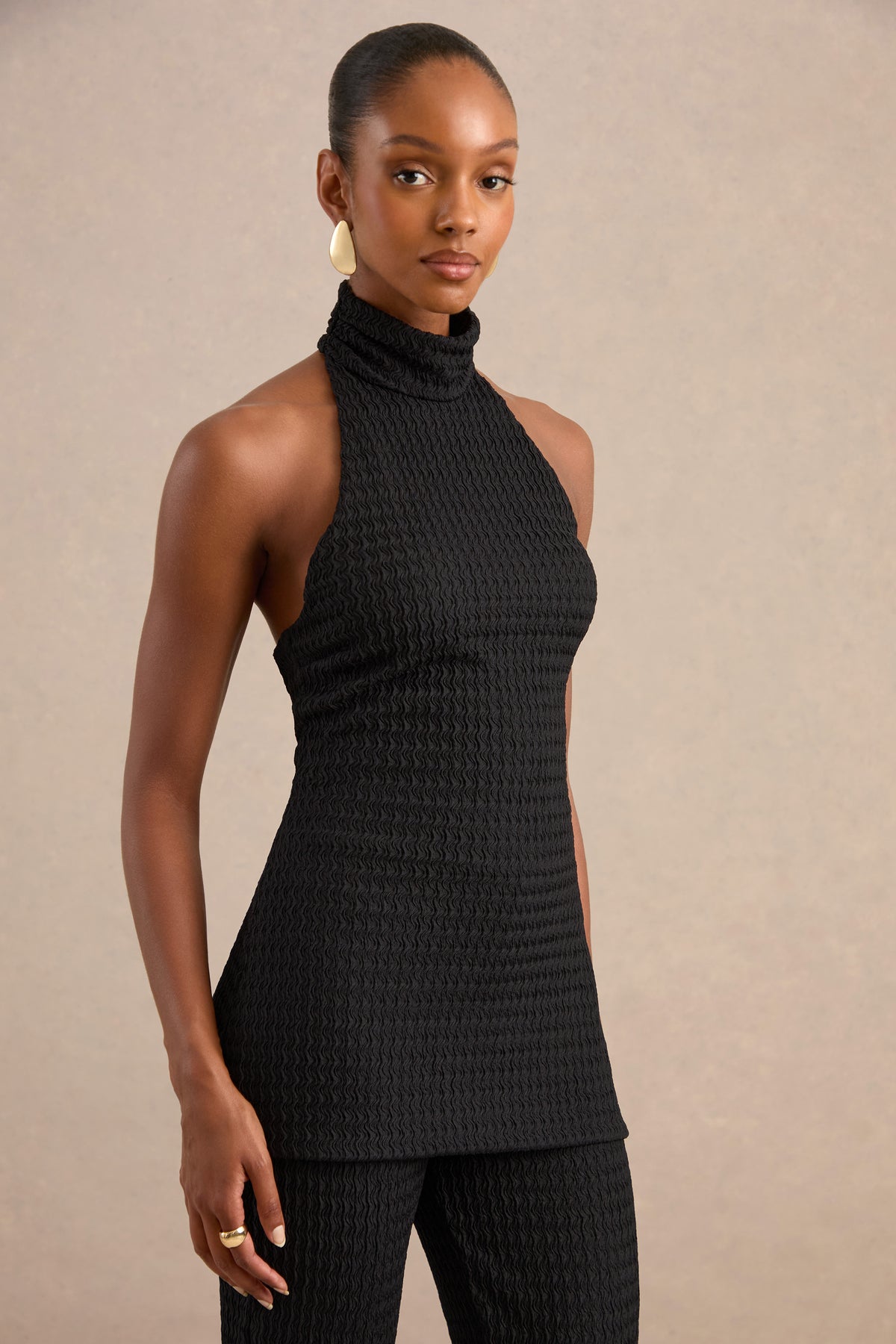 CL138671001 - Athenais Black Halter-Neck Top0.jpg