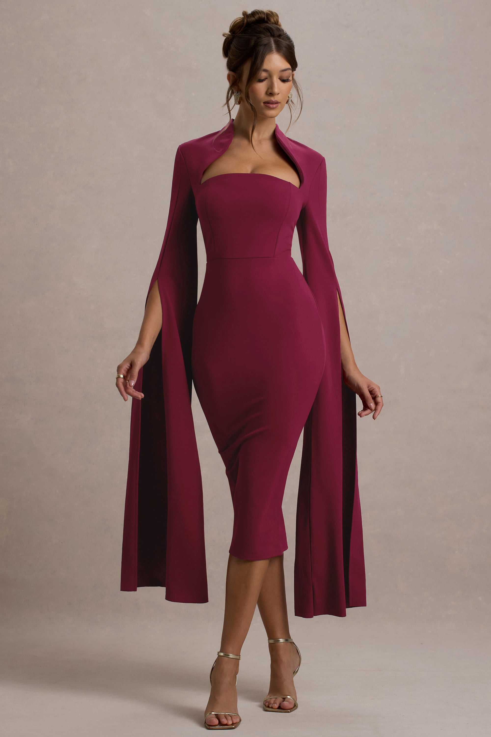 ECM_HR_CL138696101 - Linden  - Berry Bodycon Cape-Sleeve Midi Dress 6.jpg