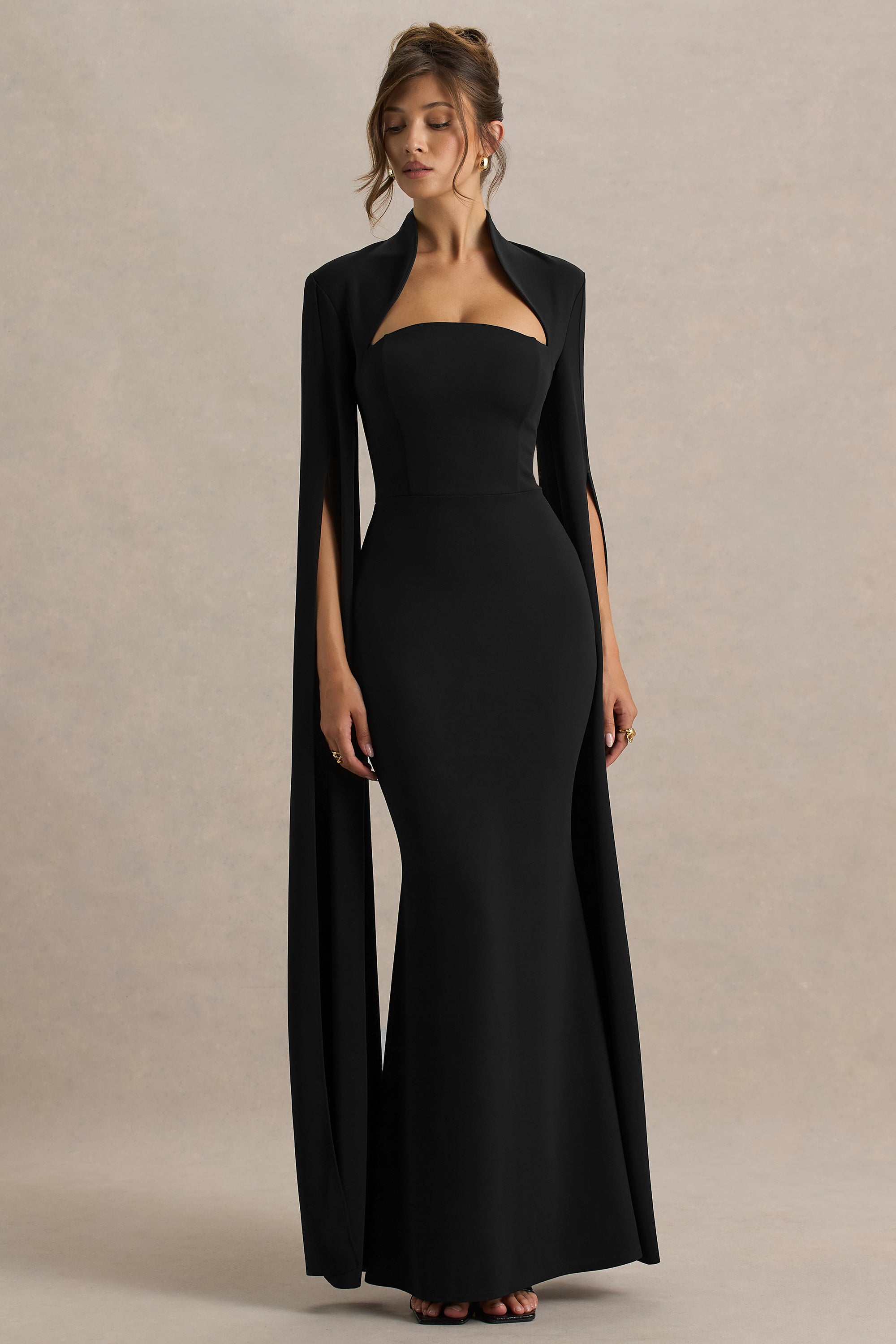 HR_CL138716001 - Esme Black Square-Neck Maxi Dress With Cape Sleeves03.jpg