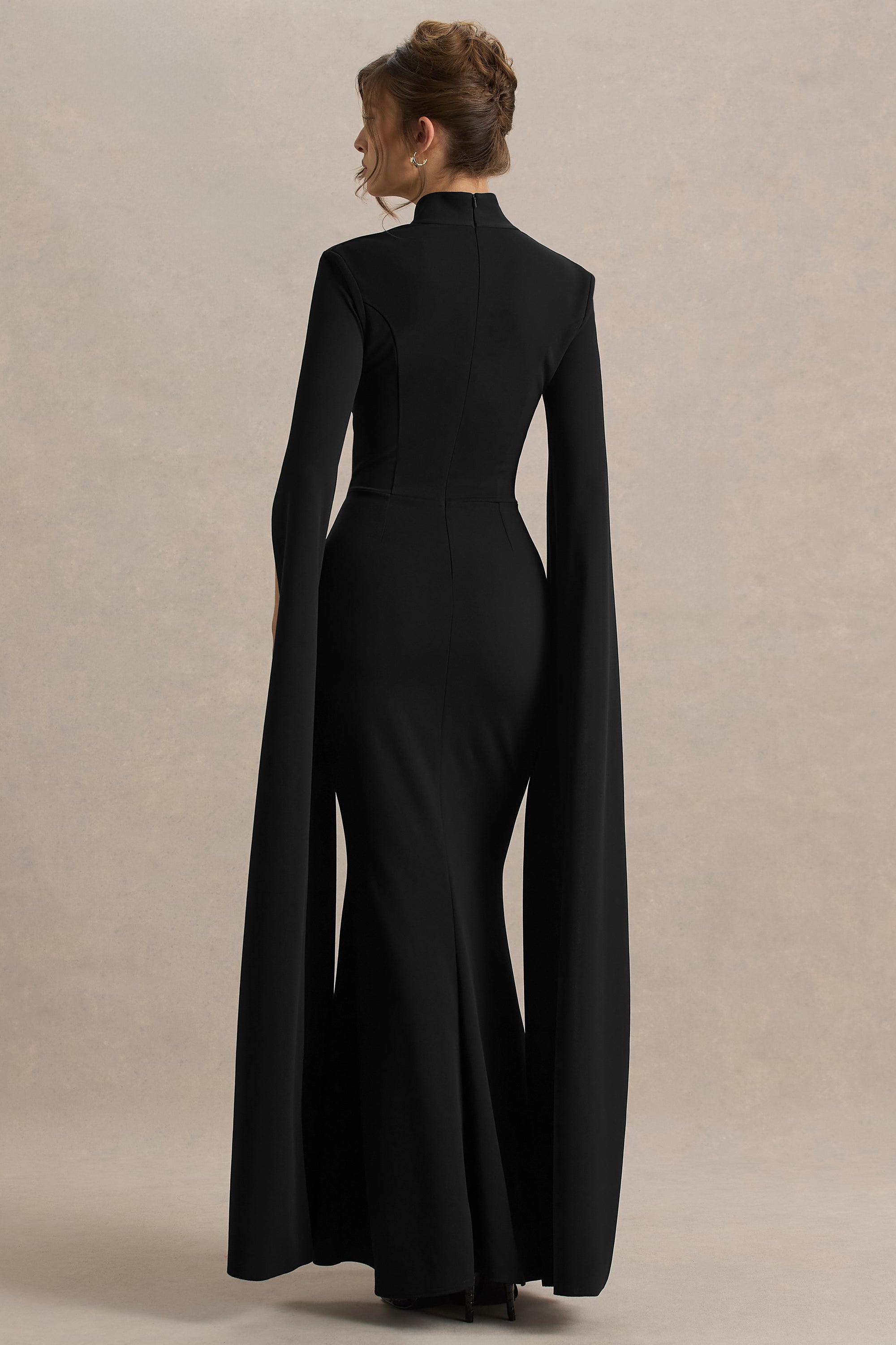 HR_CL138716001 - Esme Black Square-Neck Maxi Dress With Cape Sleeves06.jpg