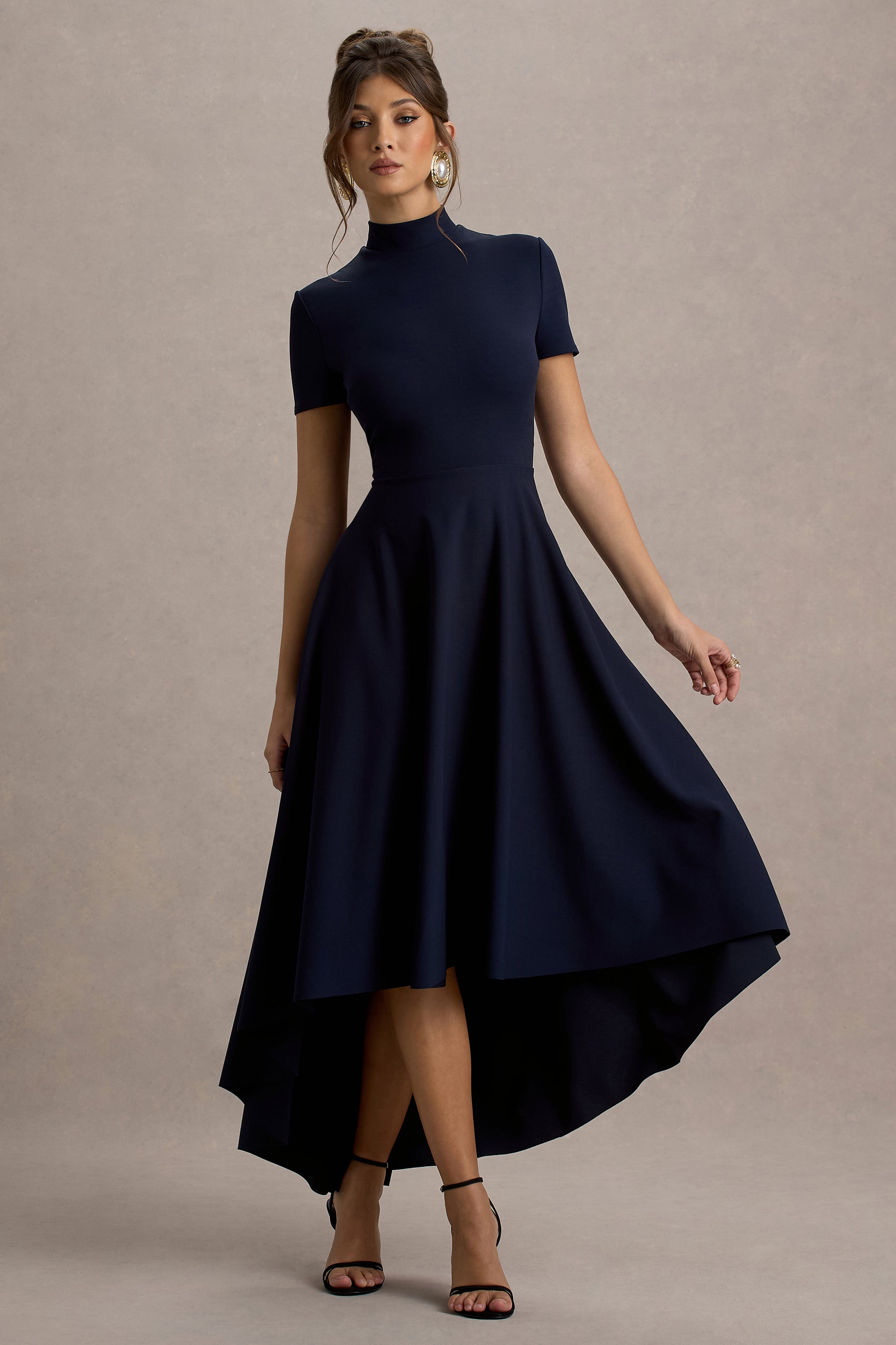 CC_HR_CL138718010 - Bellona  - Navy High-Neck High-Low Midi Dress 4.jpg