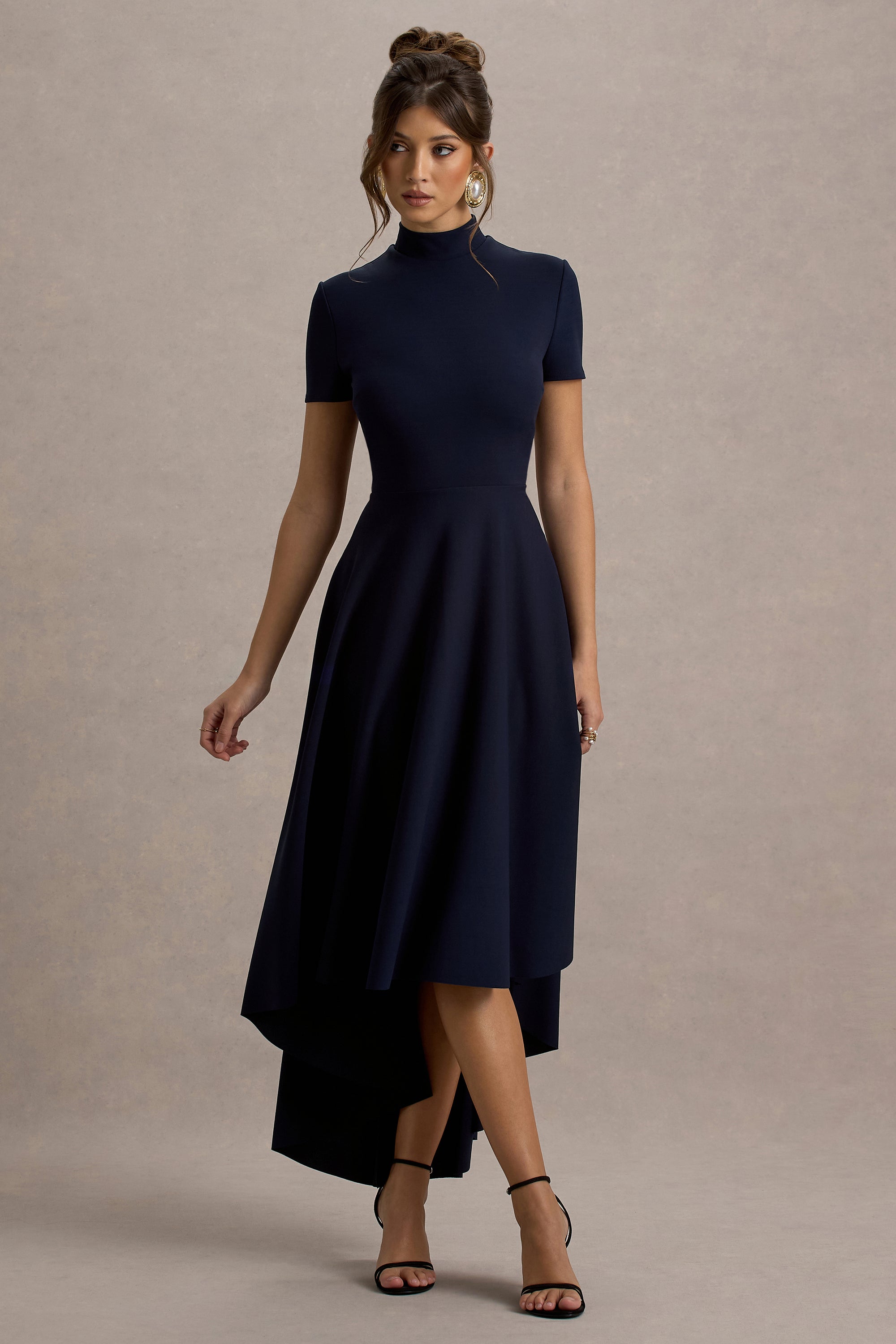 CC_HR_CL138718010 - Bellona  - Navy High-Neck High-Low Midi Dress 7.jpg