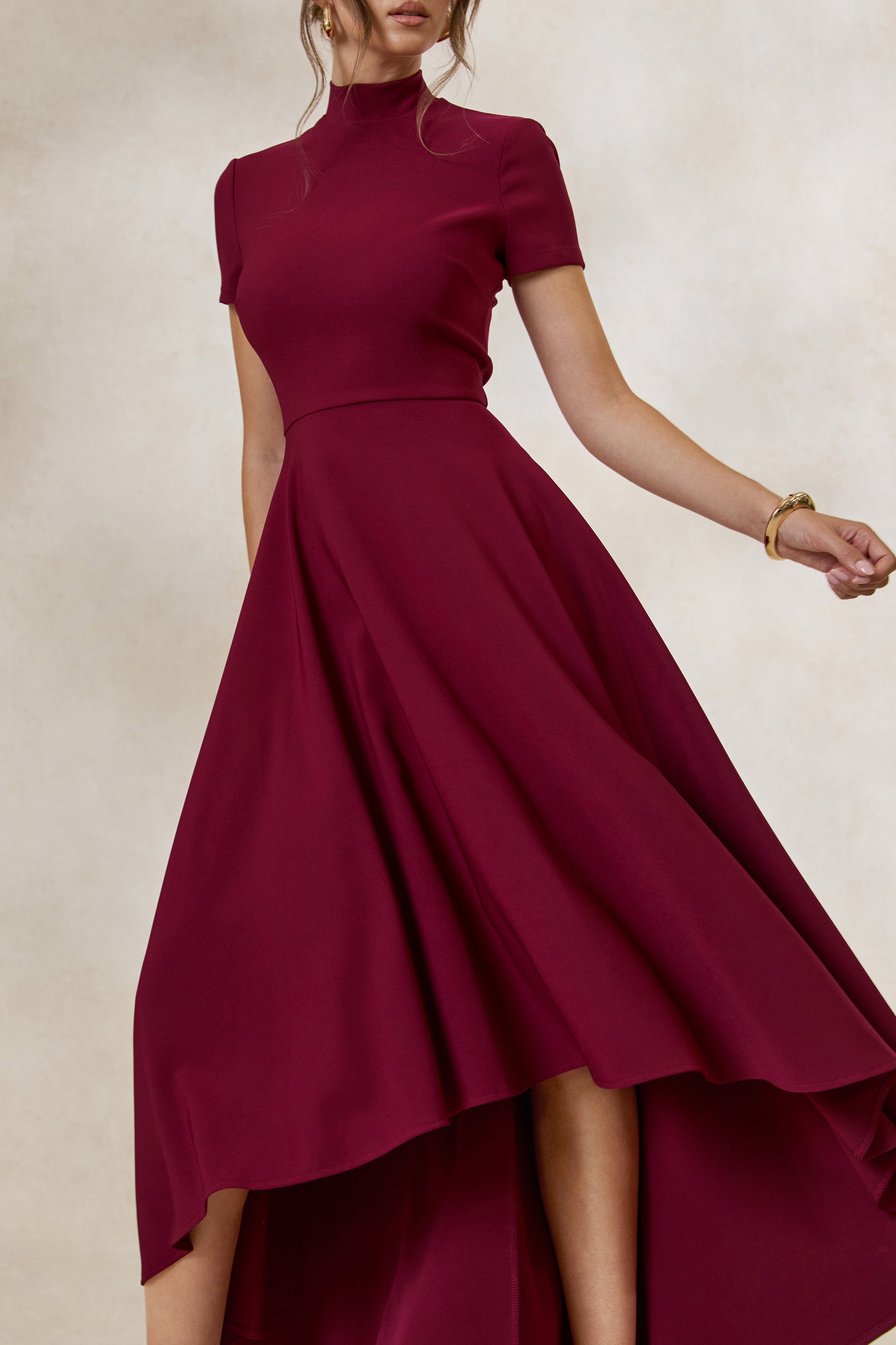 ECM_HR_CL138718101 - Bellona _ Burgundy High-Neck High-Low Midi Dress 3.jpg