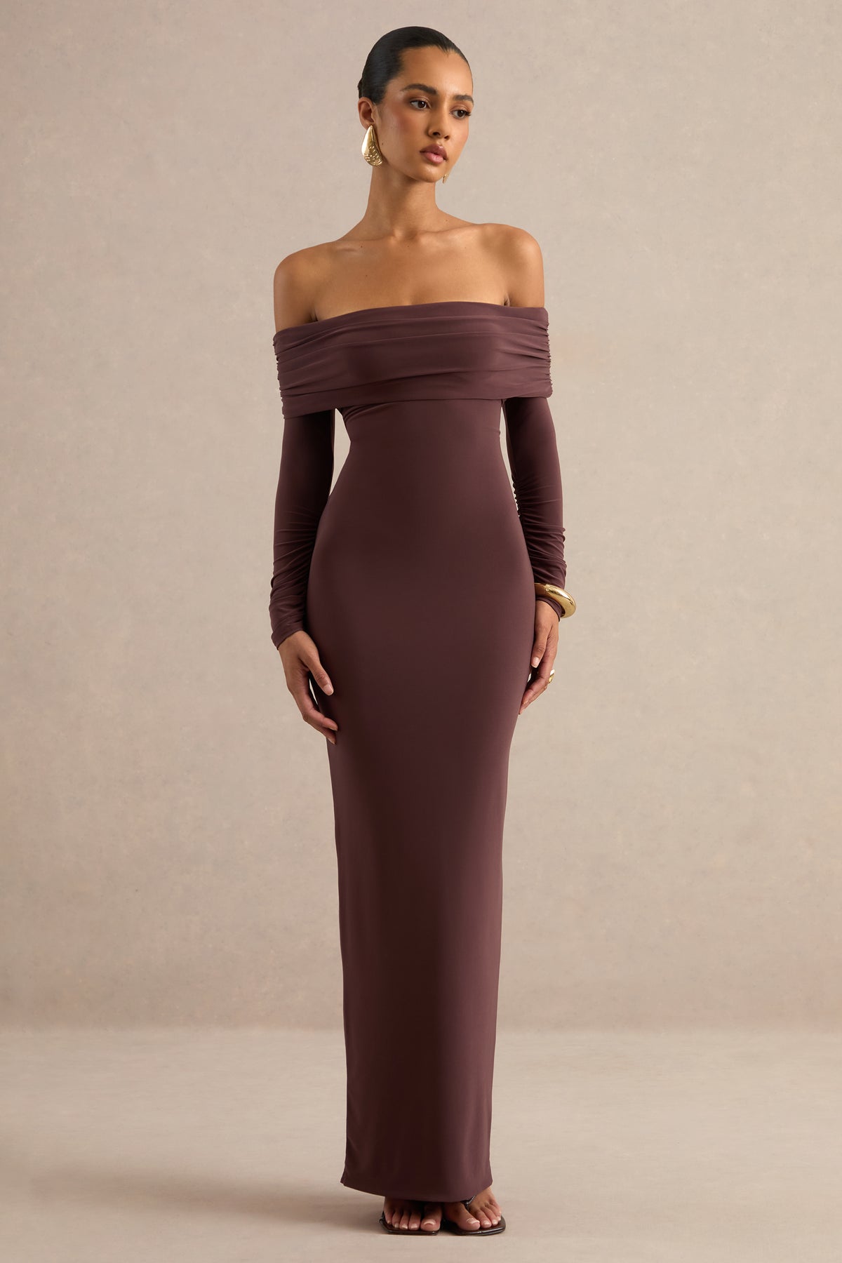 ECM_HR_CL138758022 - Keirae _ Dark Brown Bardot-Neck Maxi Dress 2.jpg
