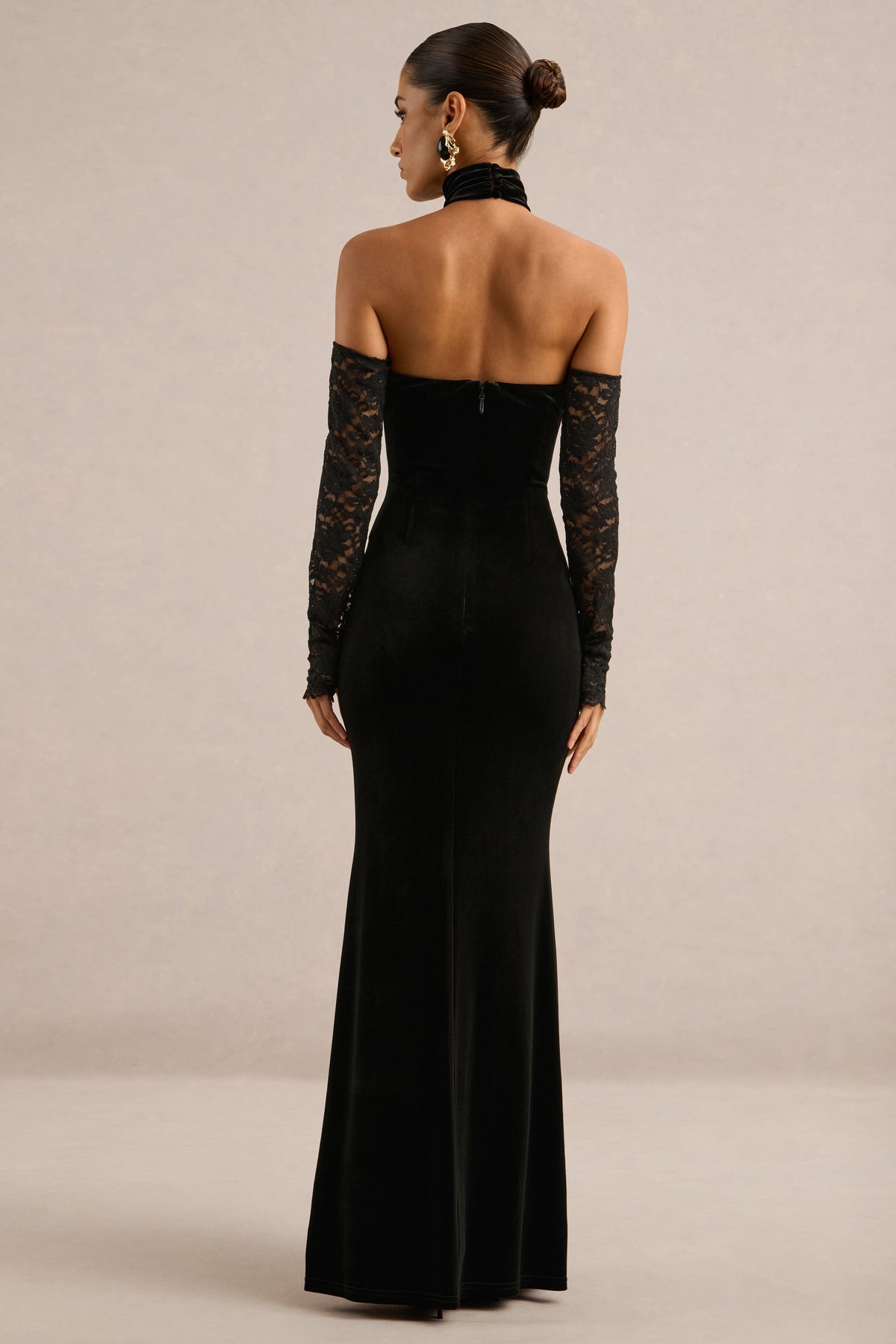 ECM_HR_CL138894001 - Vesna | Black Velvet High Neck Maxi Dress6.jpg