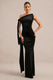 ECM_HR_CL138912001 - Blakely _ Black Velvet Twist One Shoulder Maxi Dress With Sash And Cuff Trim0.jpg