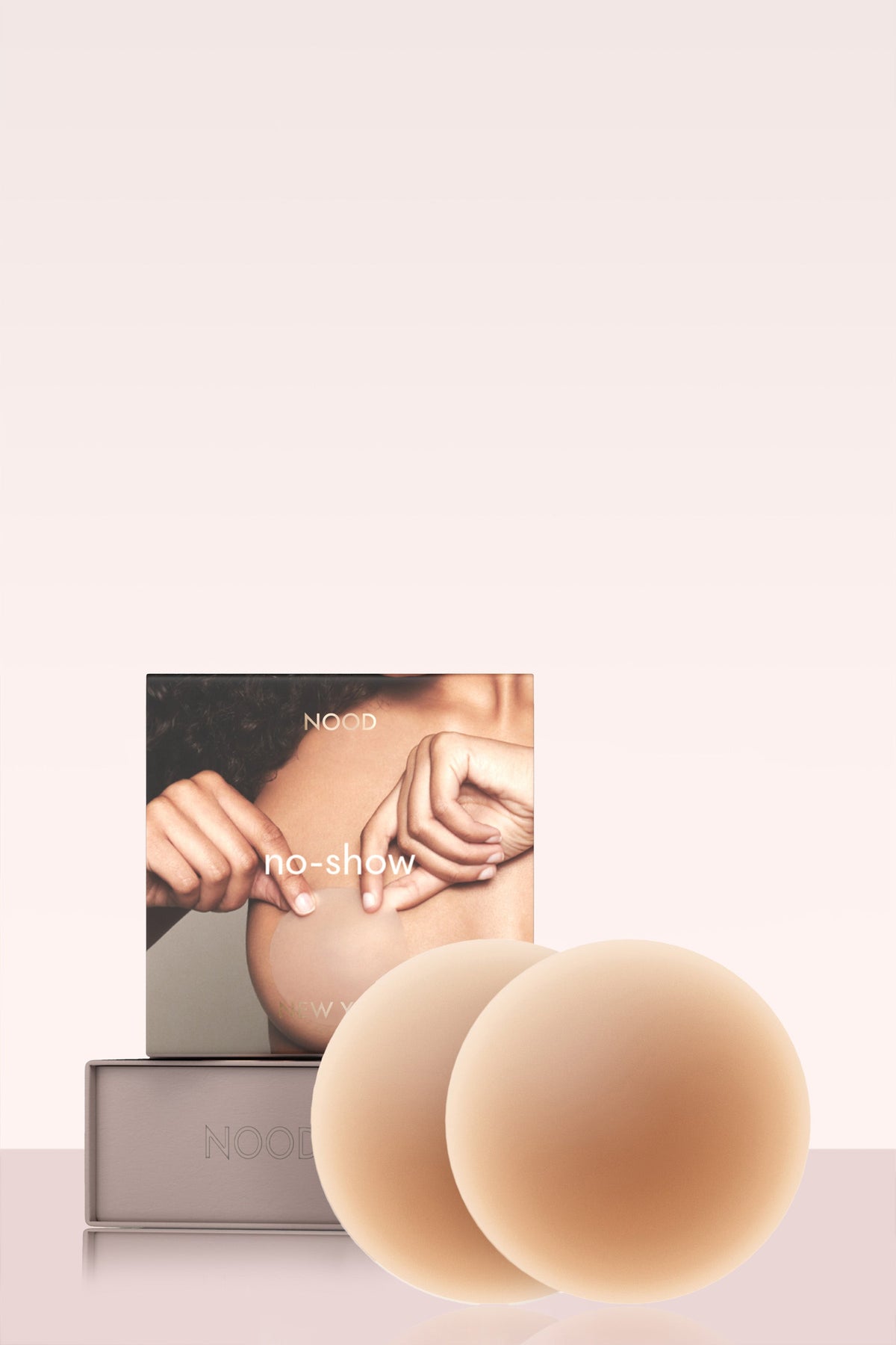No-Show | NOOD Round Nipple Covers 5 Soft Tan