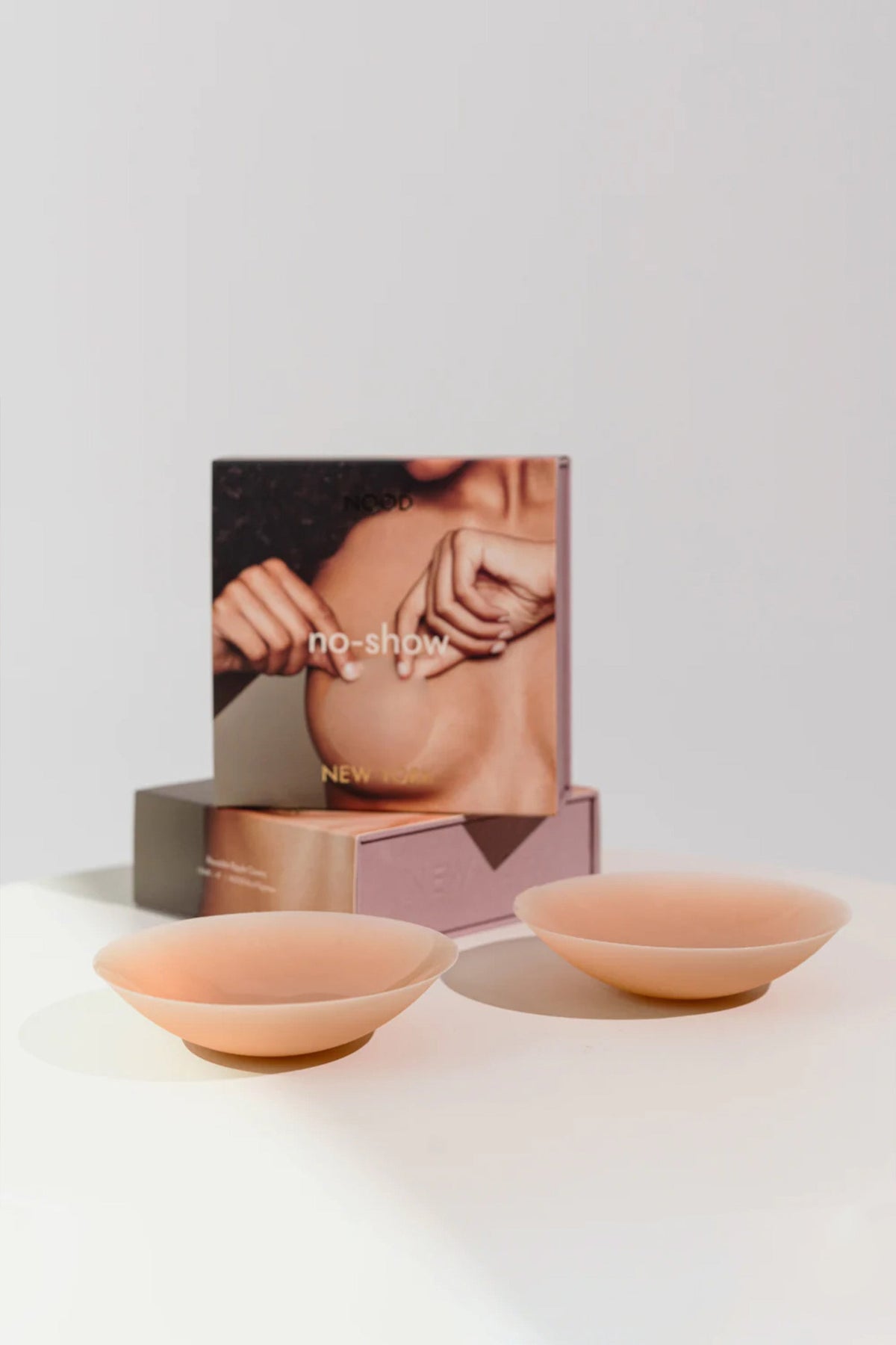 No-Show | NOOD Round Nipple Covers 5 Soft Tan