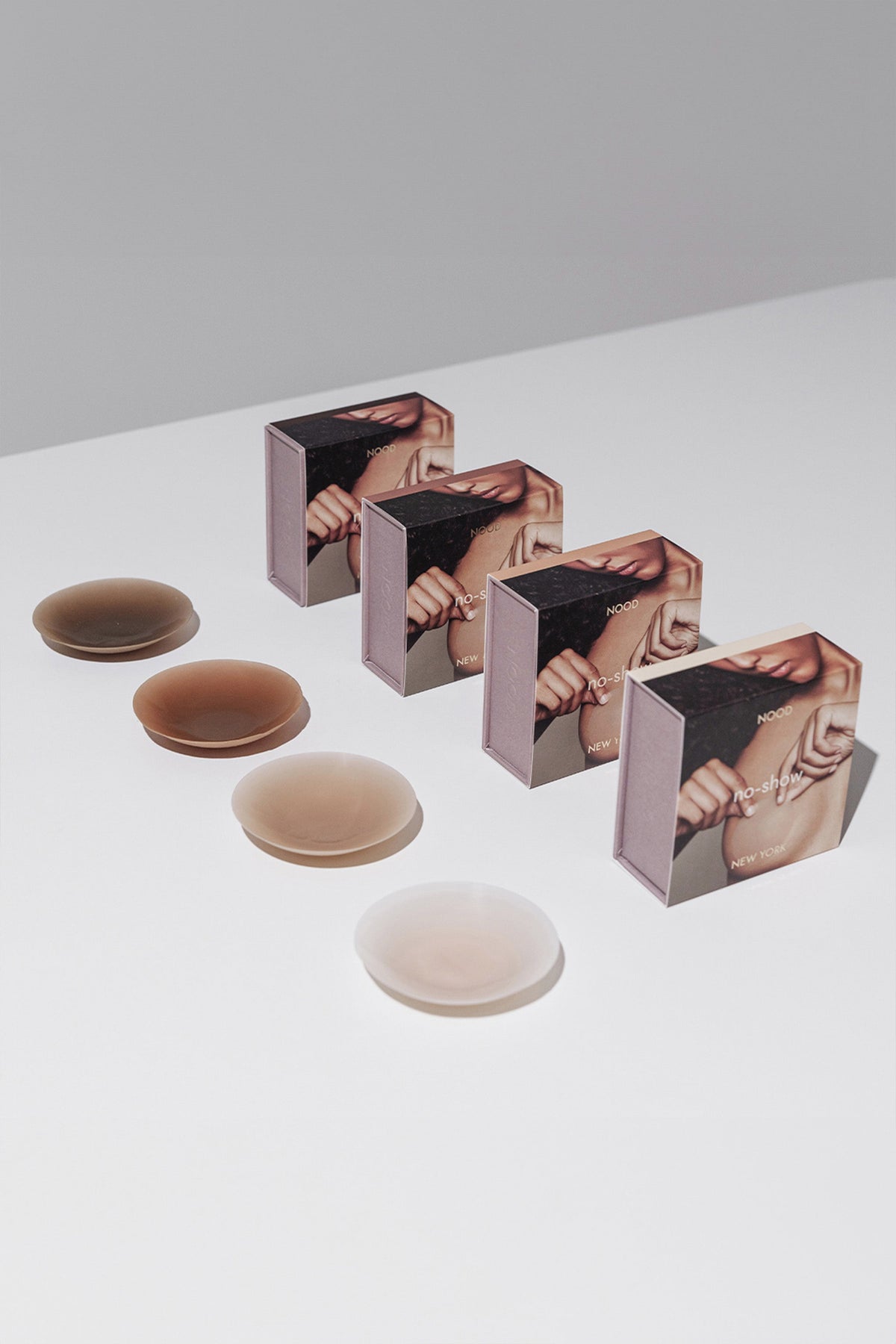 No-Show | NOOD Round Nipple Covers 3 Buff