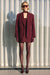 Katherine | Burgundy skräddarsydd kavaj