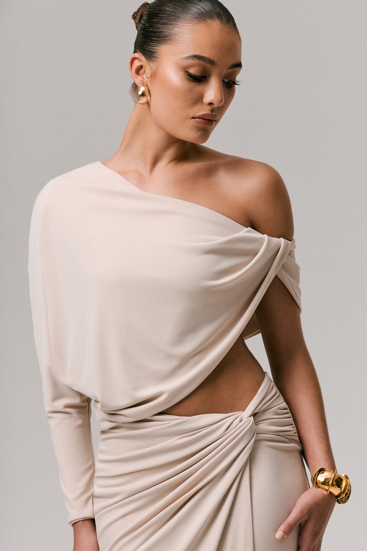 Dua | Stenfärgad asymmetrisk topp