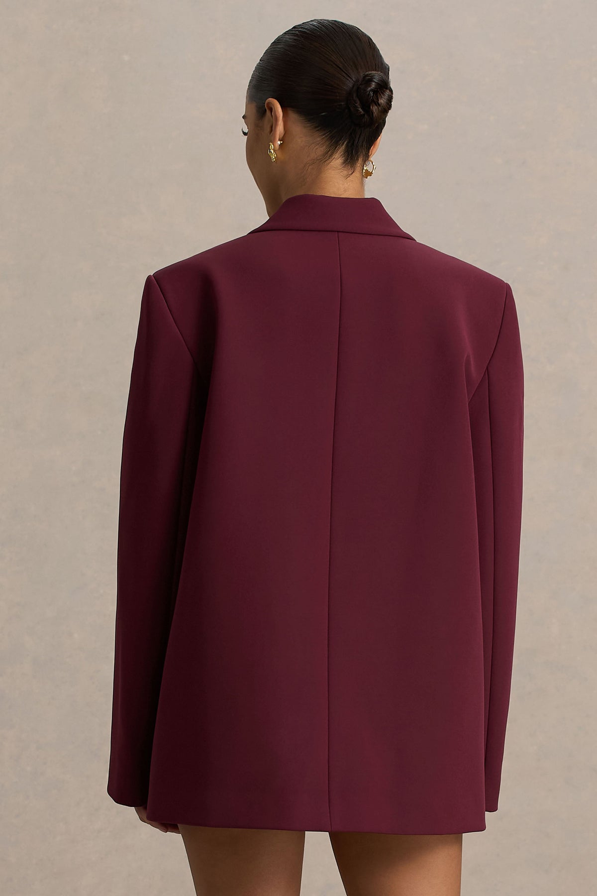 Katherine | Burgundy skräddarsydd kavaj